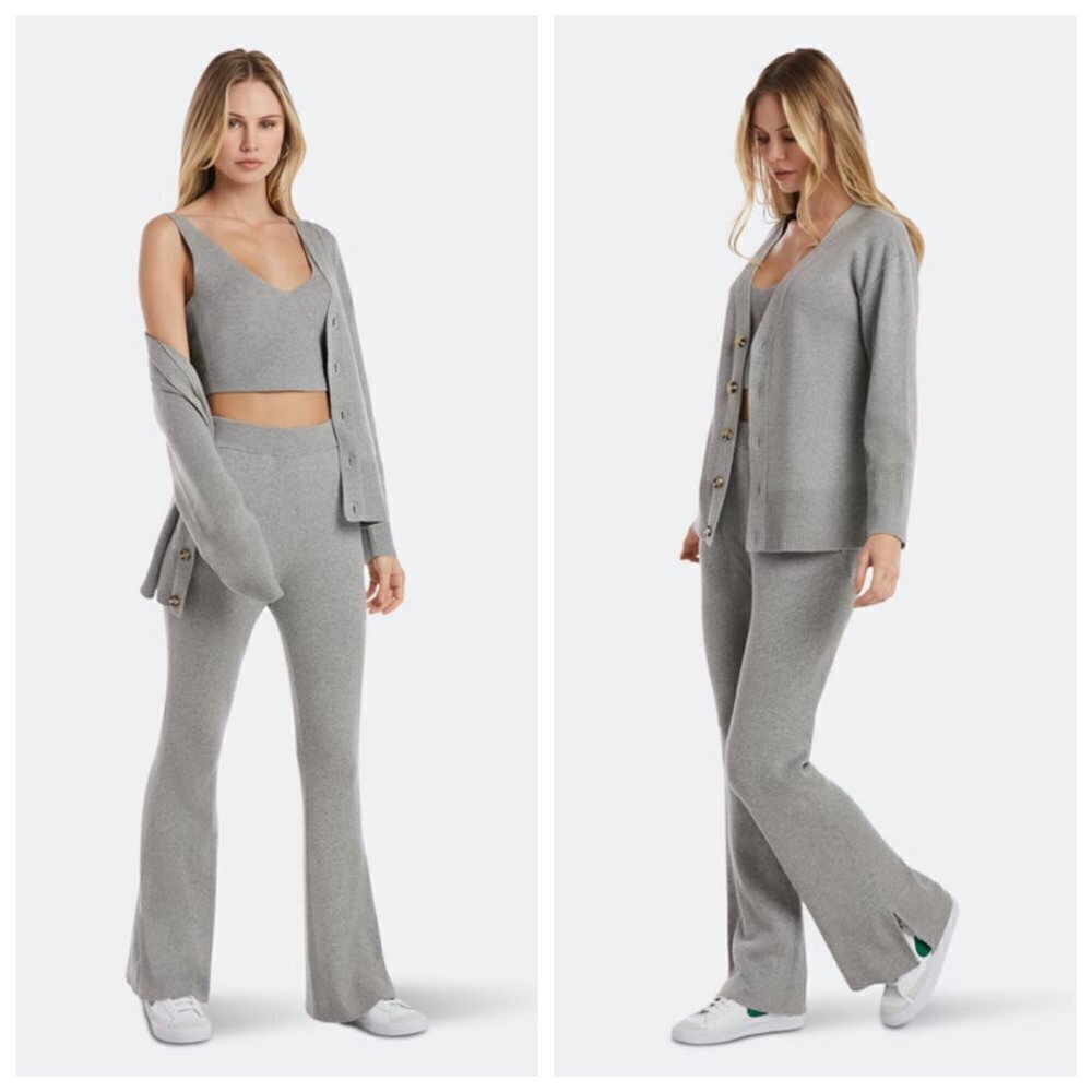 💕FAVORITE DAUGHTER💕 The Knitted Pant ~ Grey Moth XS NWT